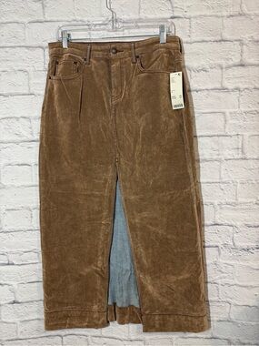NWT BDG Urban Outfitters Women’s Brown Velvet Style Skirt, Medium
